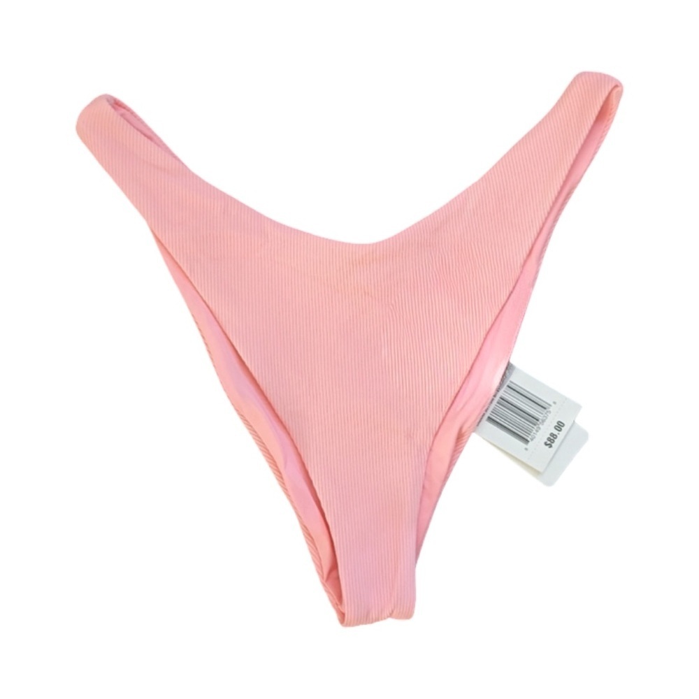 L*Space Ribbed Cabana Ribbed Bikini Bottom NWT Size S
